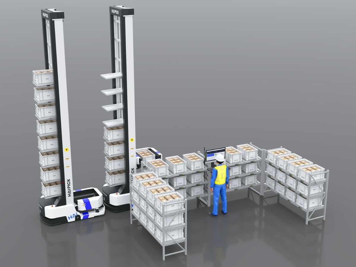 缓存货架工作站